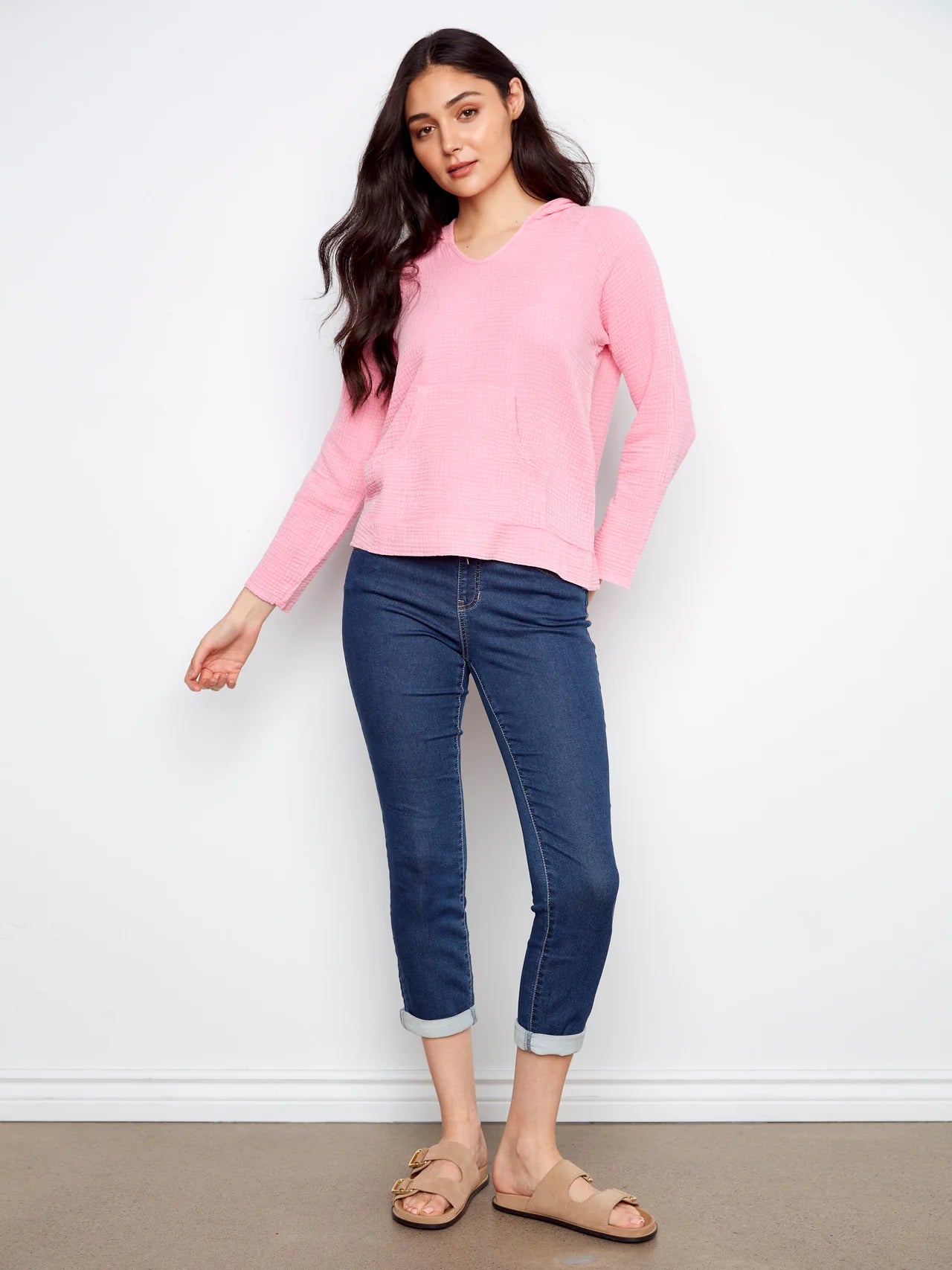 CHAR COTTON HOODIE