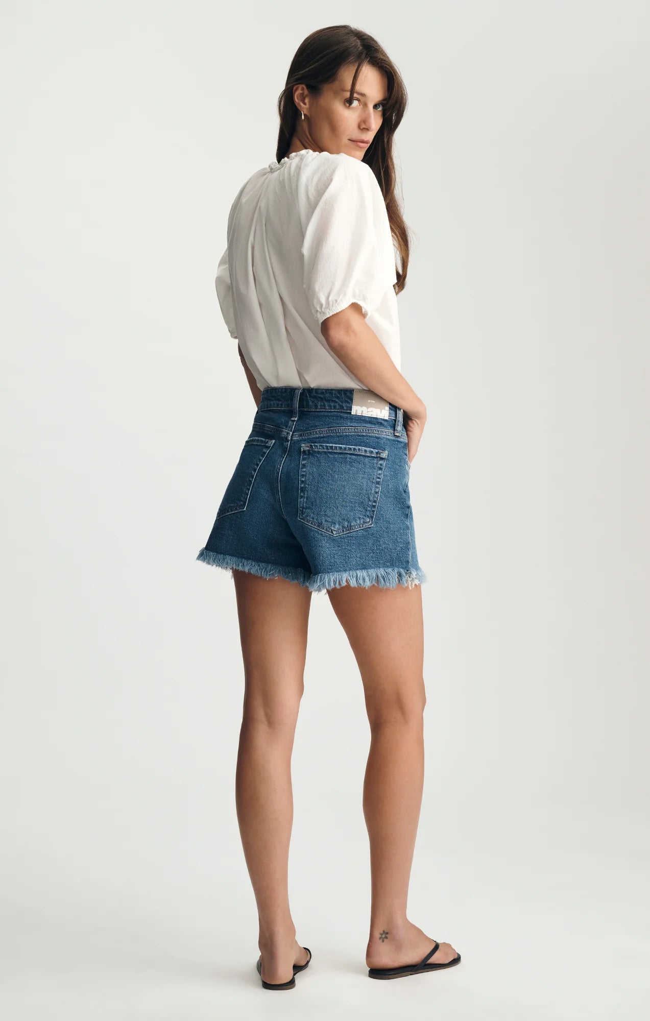 MAVI MID RISE RELAXED SHORT