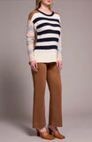 TRIBAL SWEATER STRIPE COLOR BLOCK