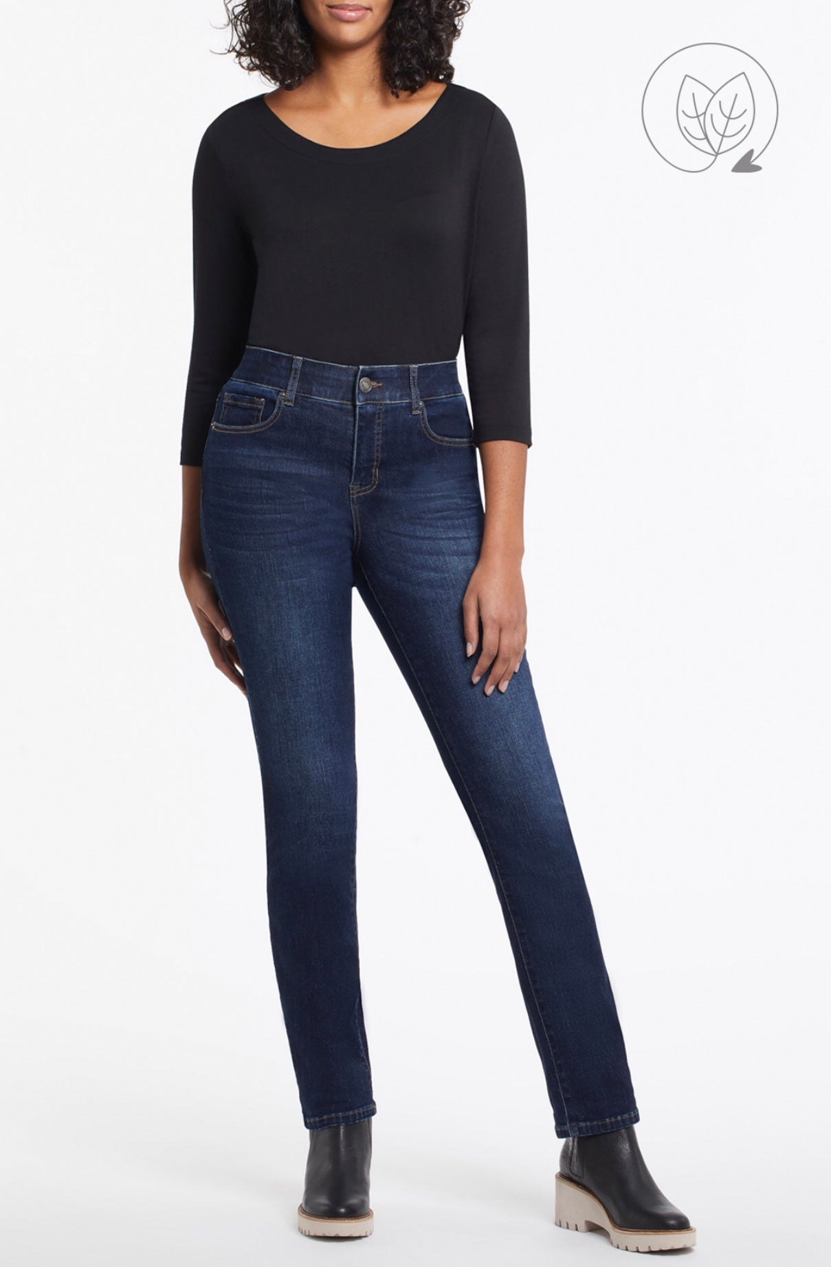 TRIBAL SOPHIA CURVY STRAIGHT JEANS
