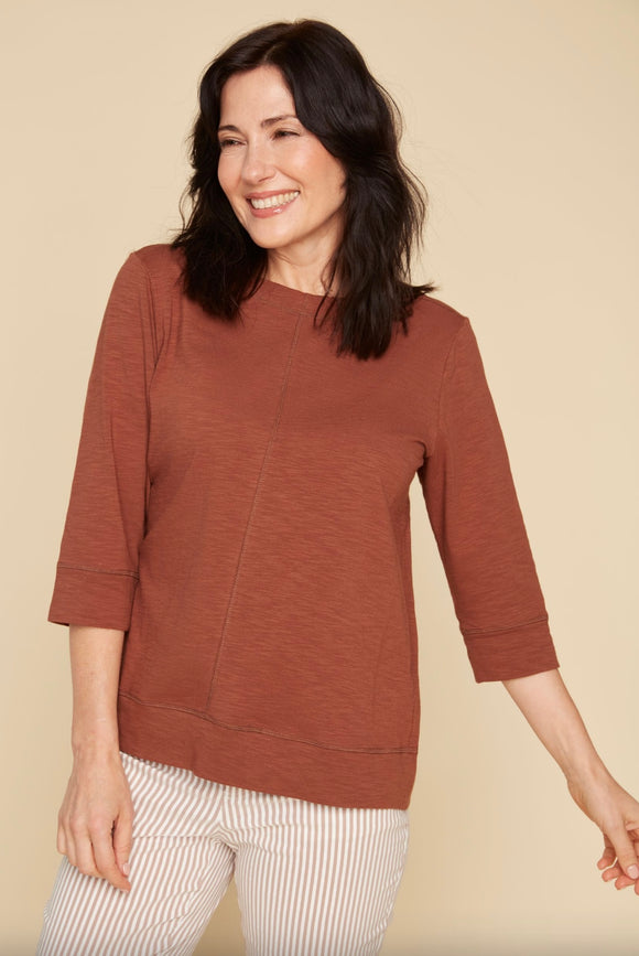 RENUAR 3/4 SLEEVE T-SHIRT