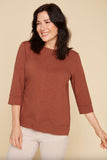 RENUAR 3/4 SLEEVE T-SHIRT