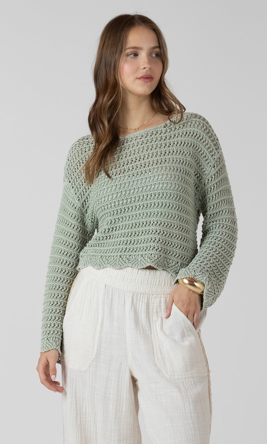 DEX SWEATER OPEN KNIT