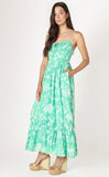 DEX MAXI DRESS W/FRILL DETAIL