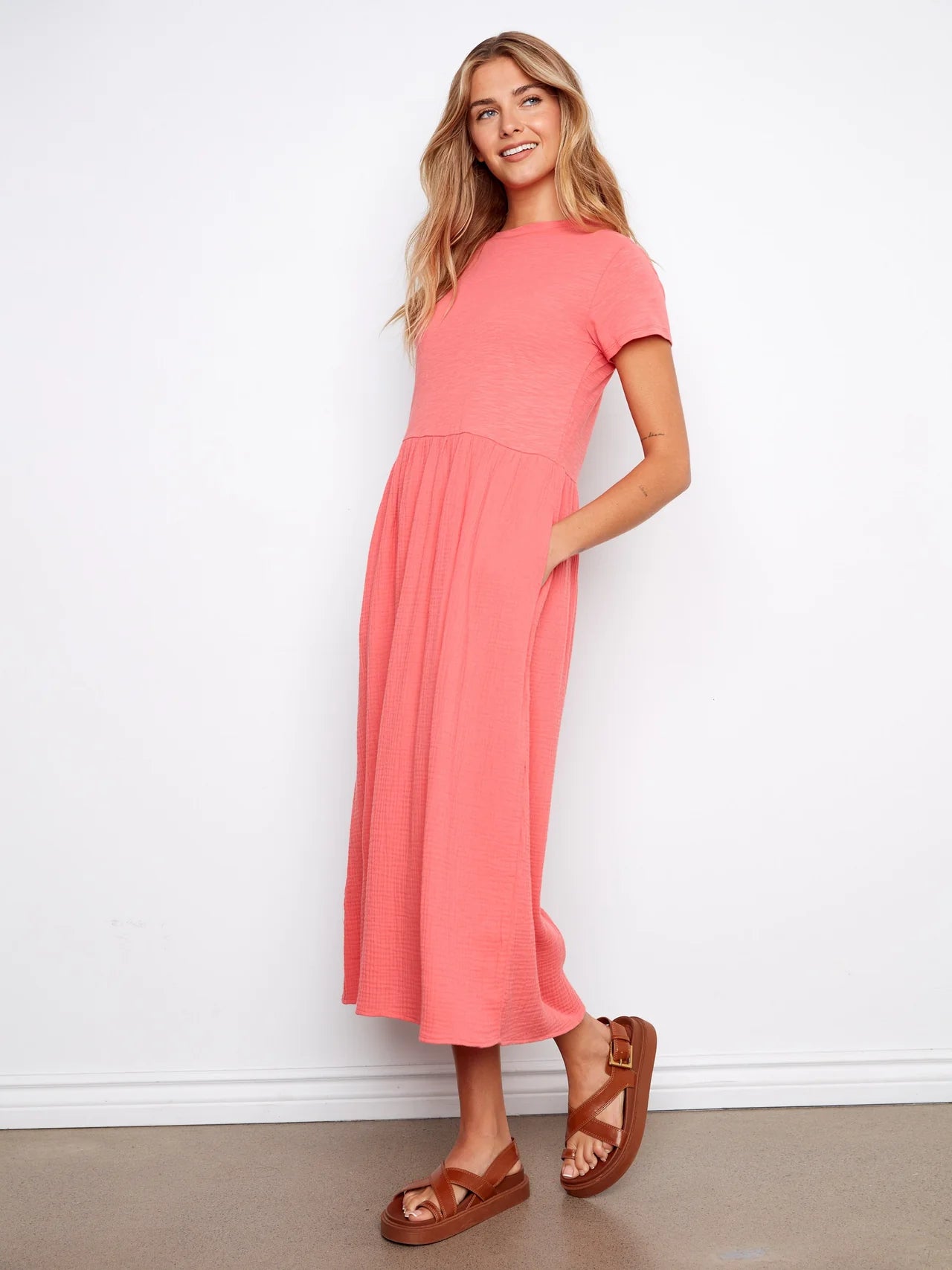 CHAR DRESS SHORT SLEEVE