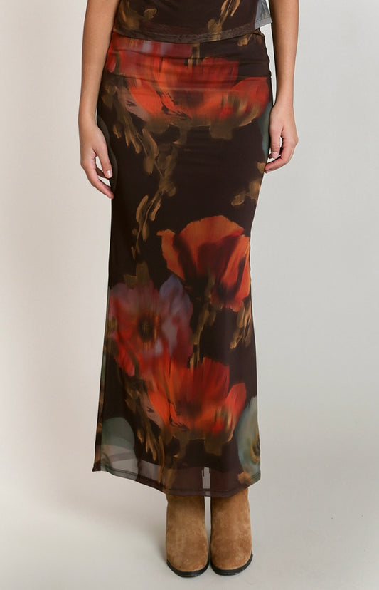 DEX SKIRT MESH OVERLAY