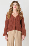 ROOM 34 ONE BUTTON CARDIGAN