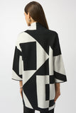 JOSEPH R COLOUR BLOCK CARDIGAN