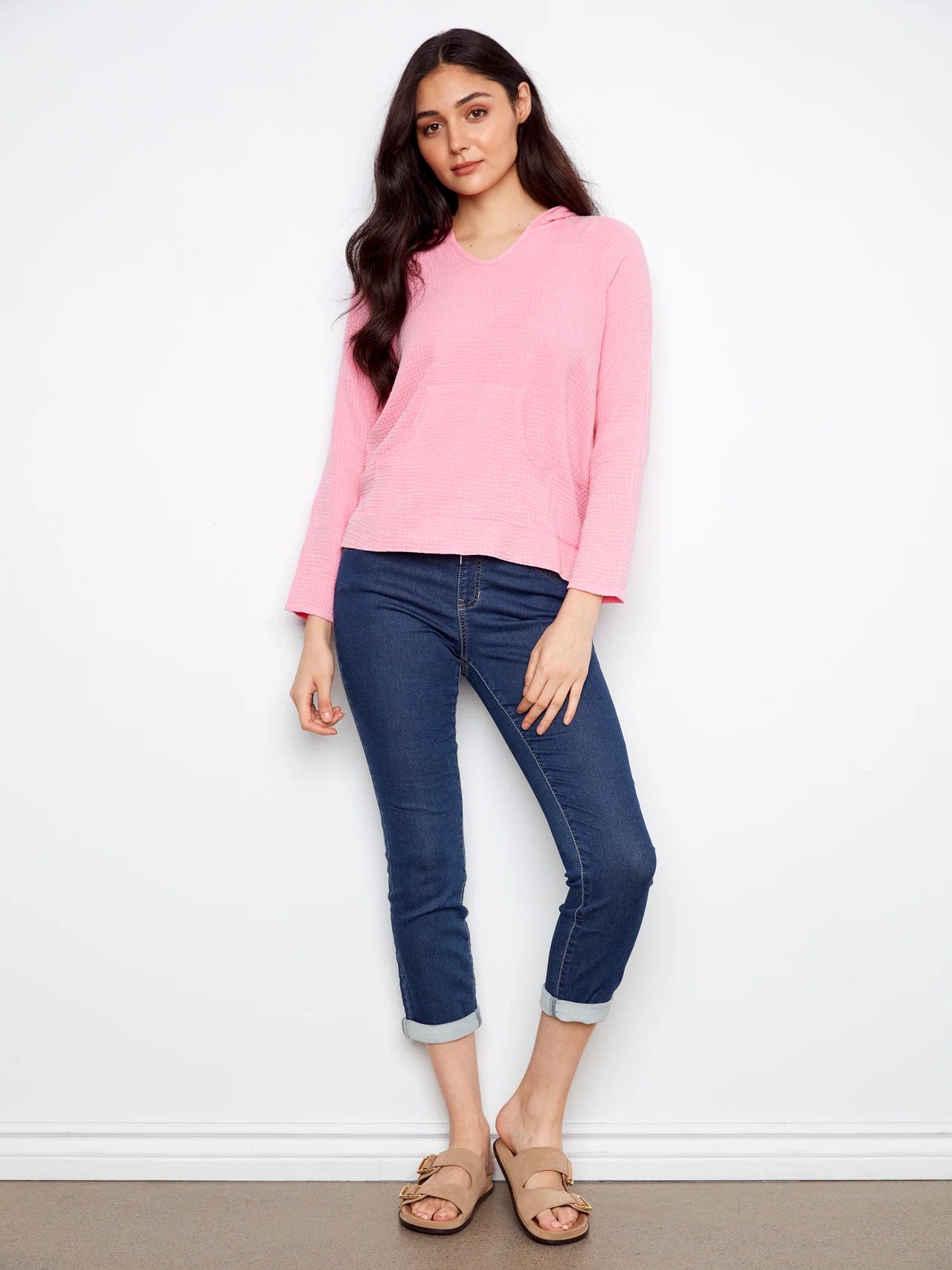 CHAR COTTON HOODIE