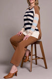 TRIBAL SWEATER STRIPE COLOR BLOCK