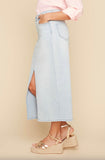 RENUAR JEAN MAXI SKIRT