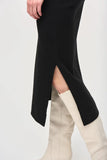 JOSEPH RIBKOFF PULL ON KNIT SKIRT