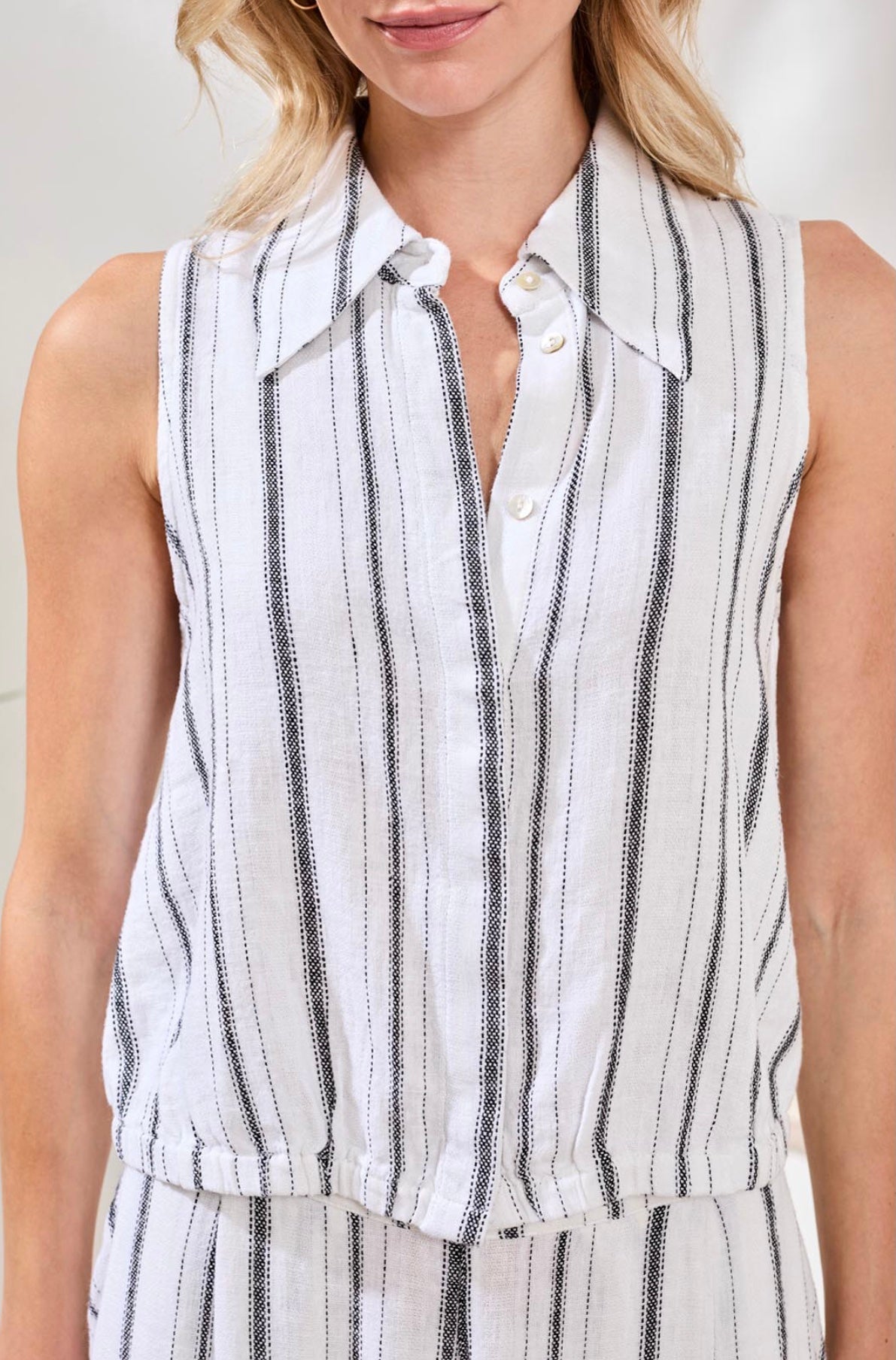 TRIBAL SHIRT ELASTIC WAIST