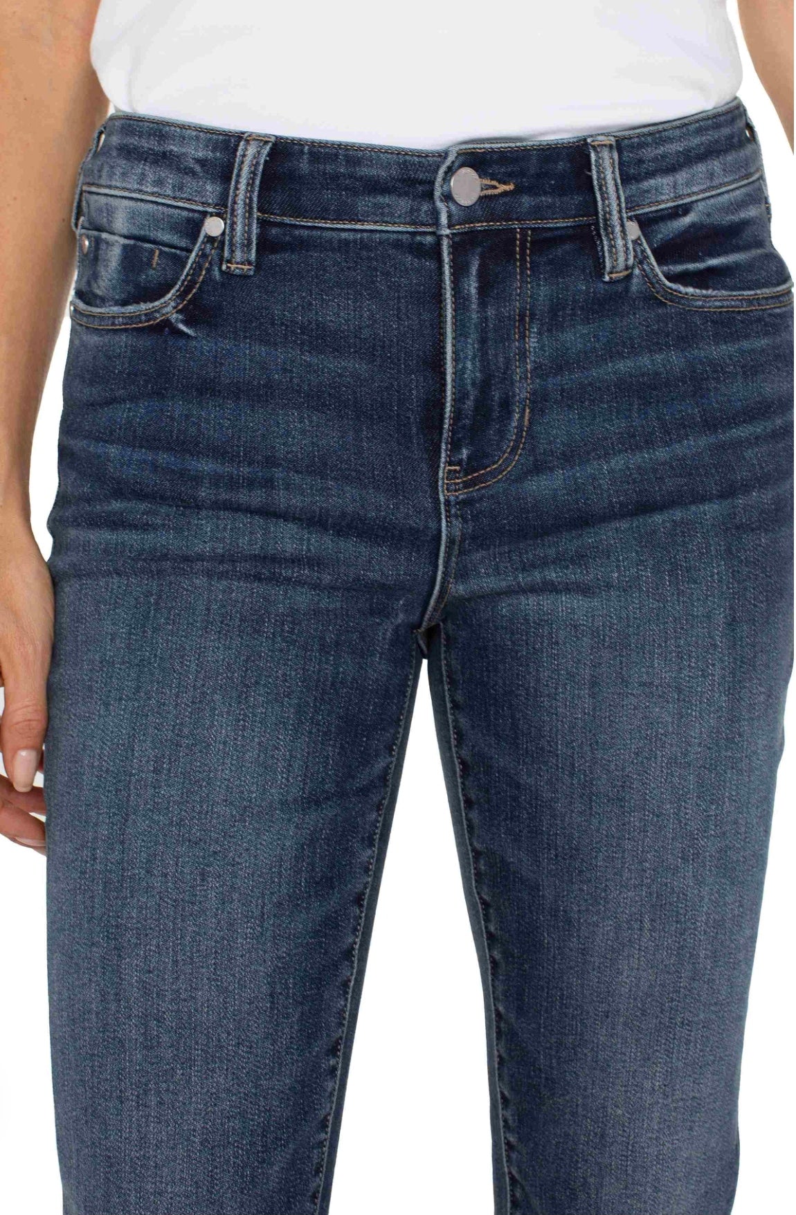 LIVERPOOL CROP SKINNY JEANS
