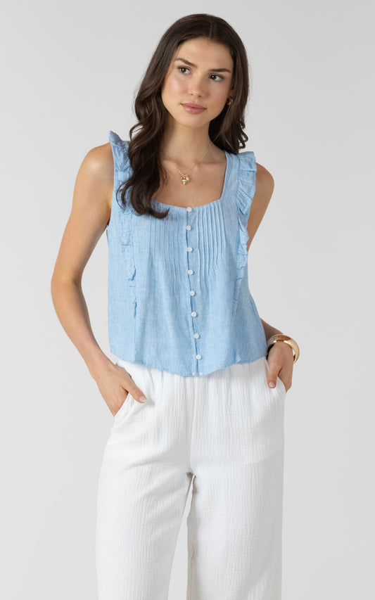 DEX TANK TOP PINTUCK