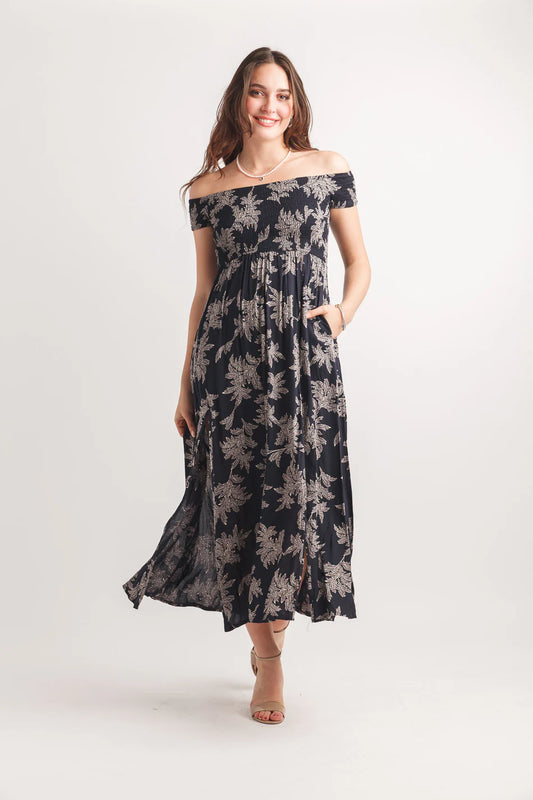 PAPILLON DRESS SMOCKED BODICE