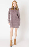 DEX MOCK NECK SWEATER DRESS