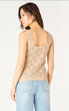 DEX RUFFLE TRIM TANK TOP