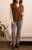 TRIBAL SHERPA COMBO VEST