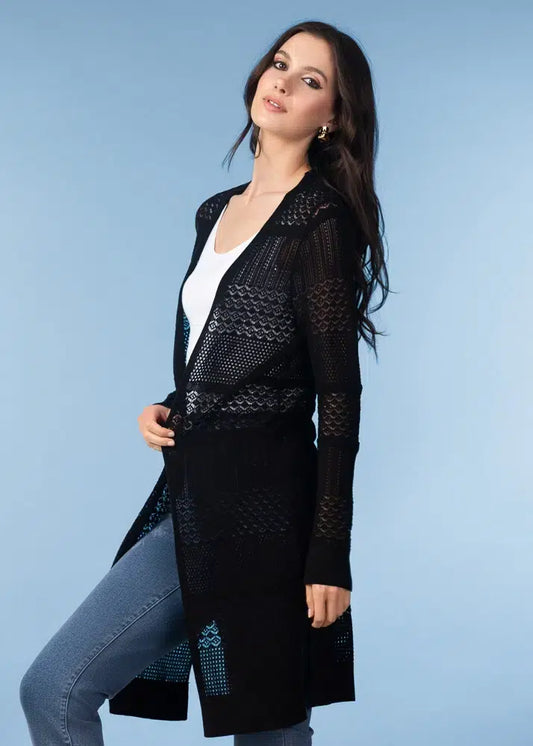 ALISON SHERI CROCHET CARDIGAN