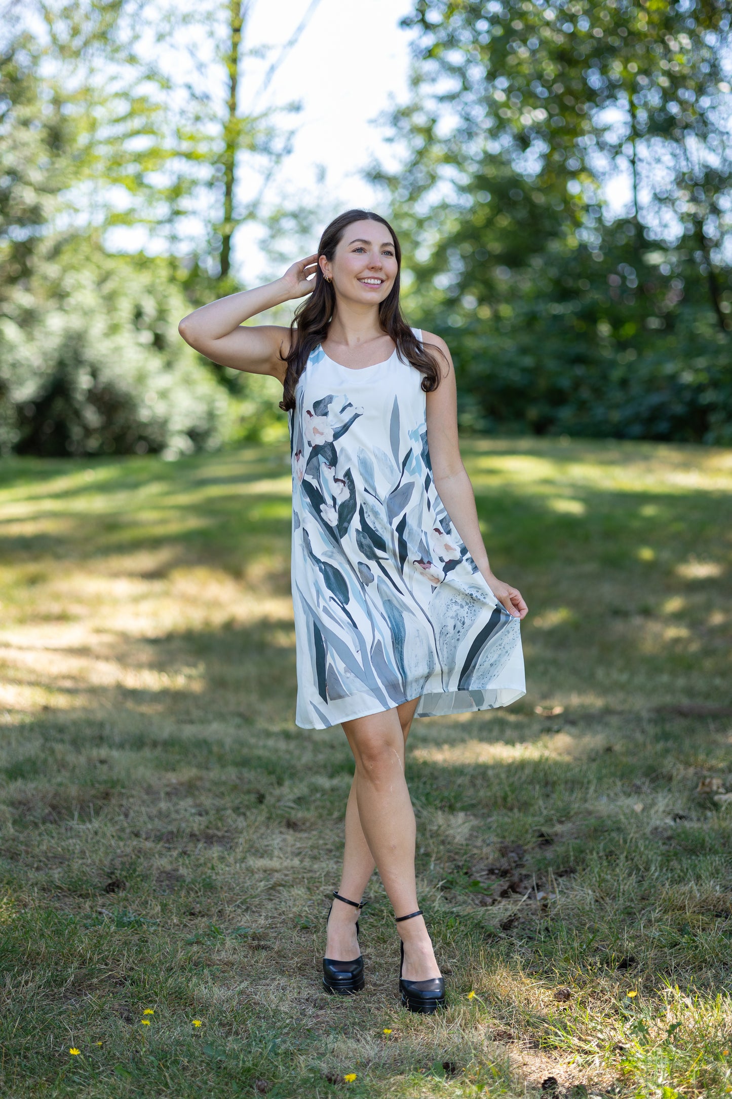 PAPA DRESS CHIFFON OVERLAY