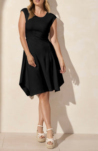 TRIBAL CAP SLEEVE DRESS