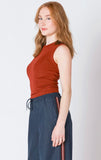 DEX RIBBED TANK TOP