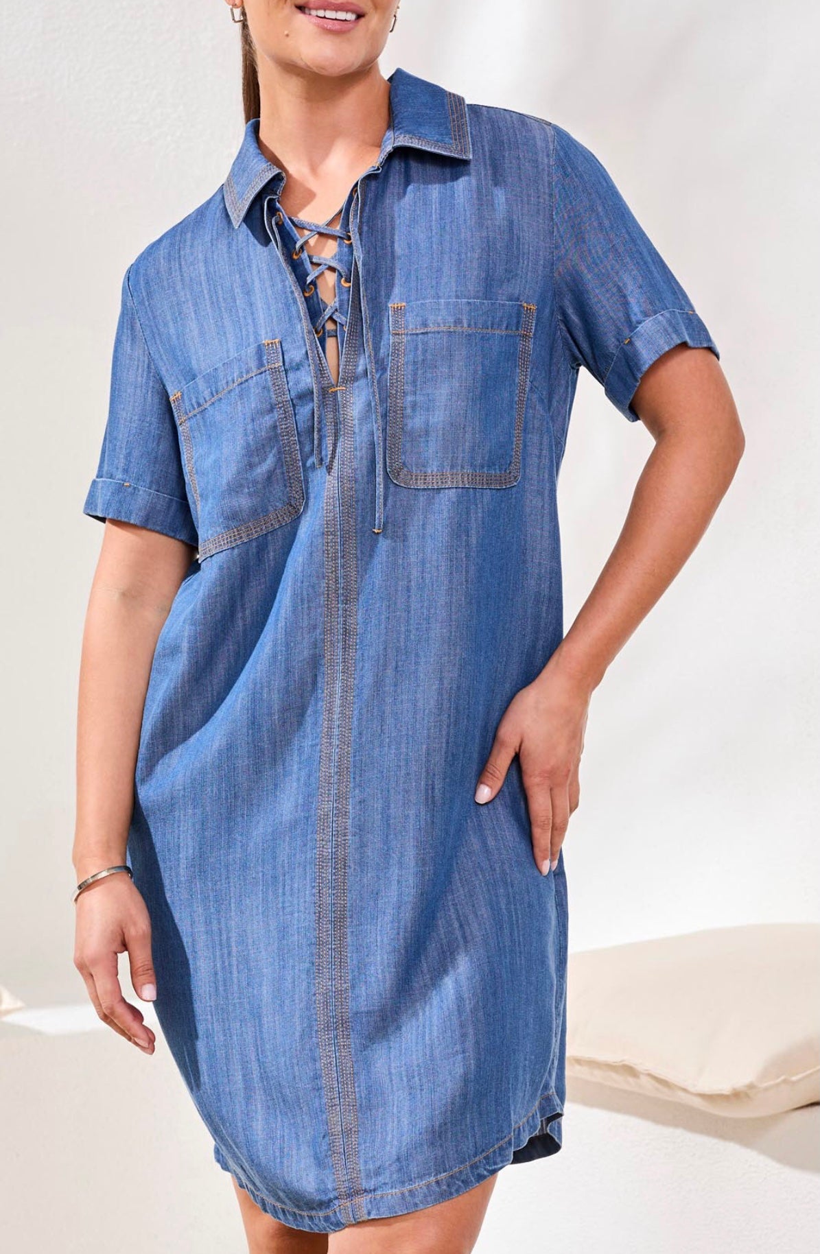 TRIBAL SHIRT DRESS