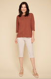 RENUAR 3/4 SLEEVE T-SHIRT
