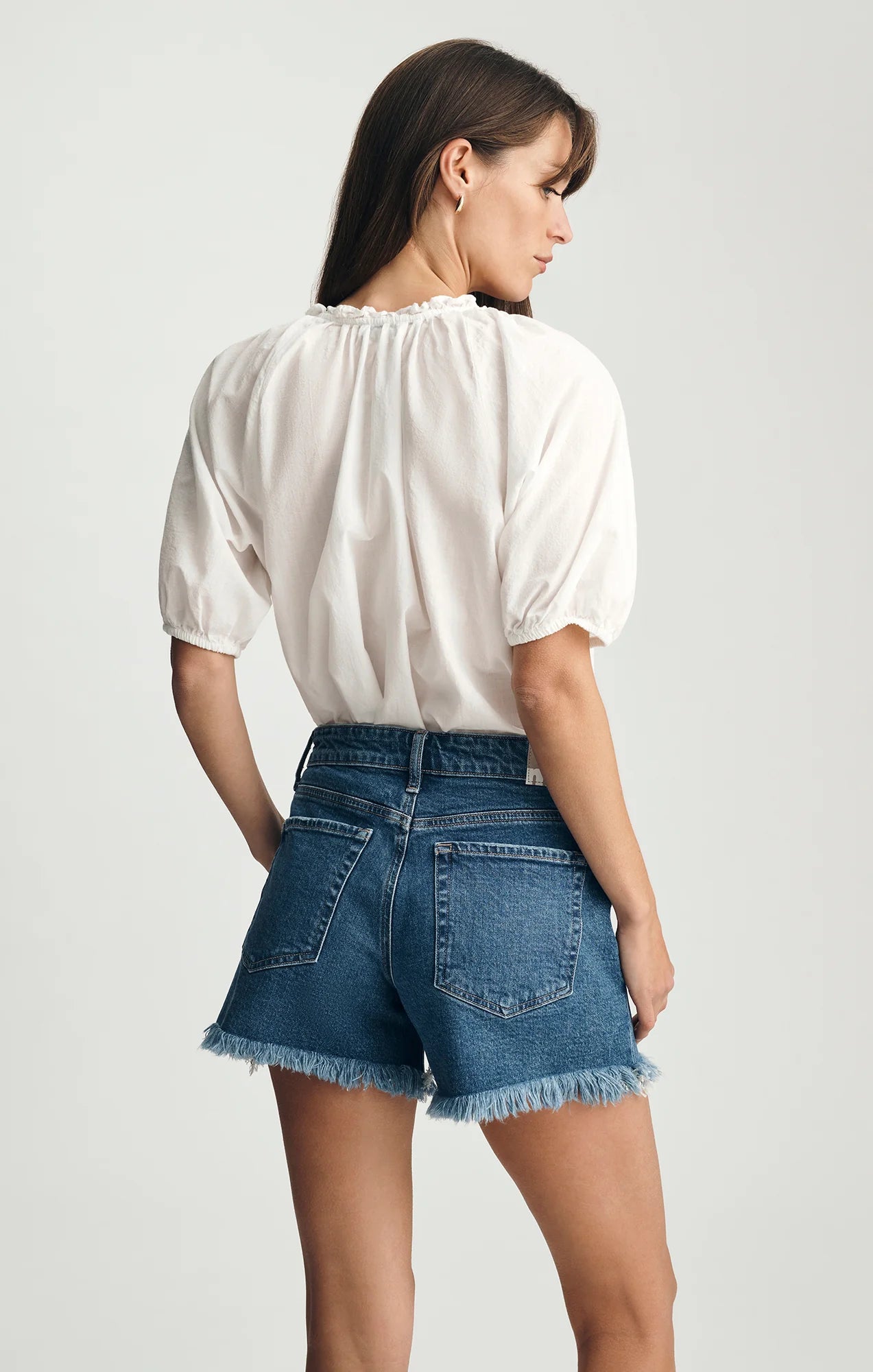 MAVI MID RISE RELAXED SHORT