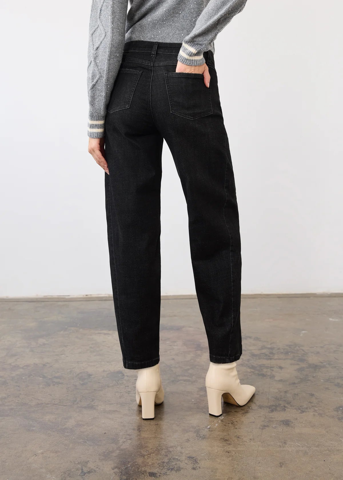 FDJ JEANS GIRLFRIEND BARREL ANKLE
