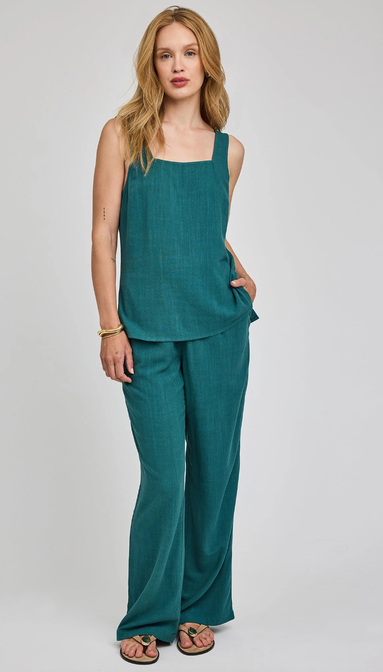 GF TANK TOP LINEN BLEND