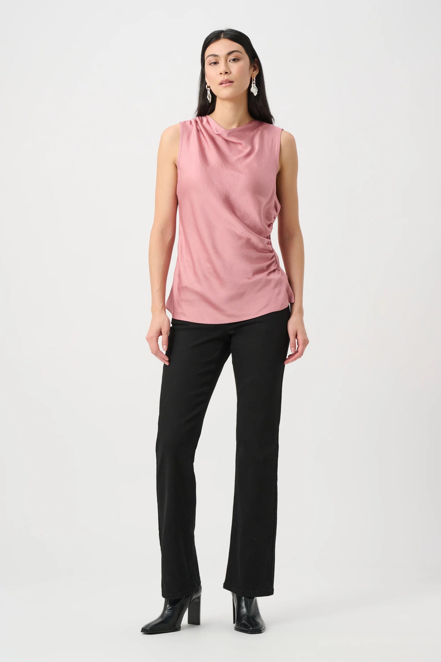 JOSEPH R BLOUSE SLEEVELESS COW