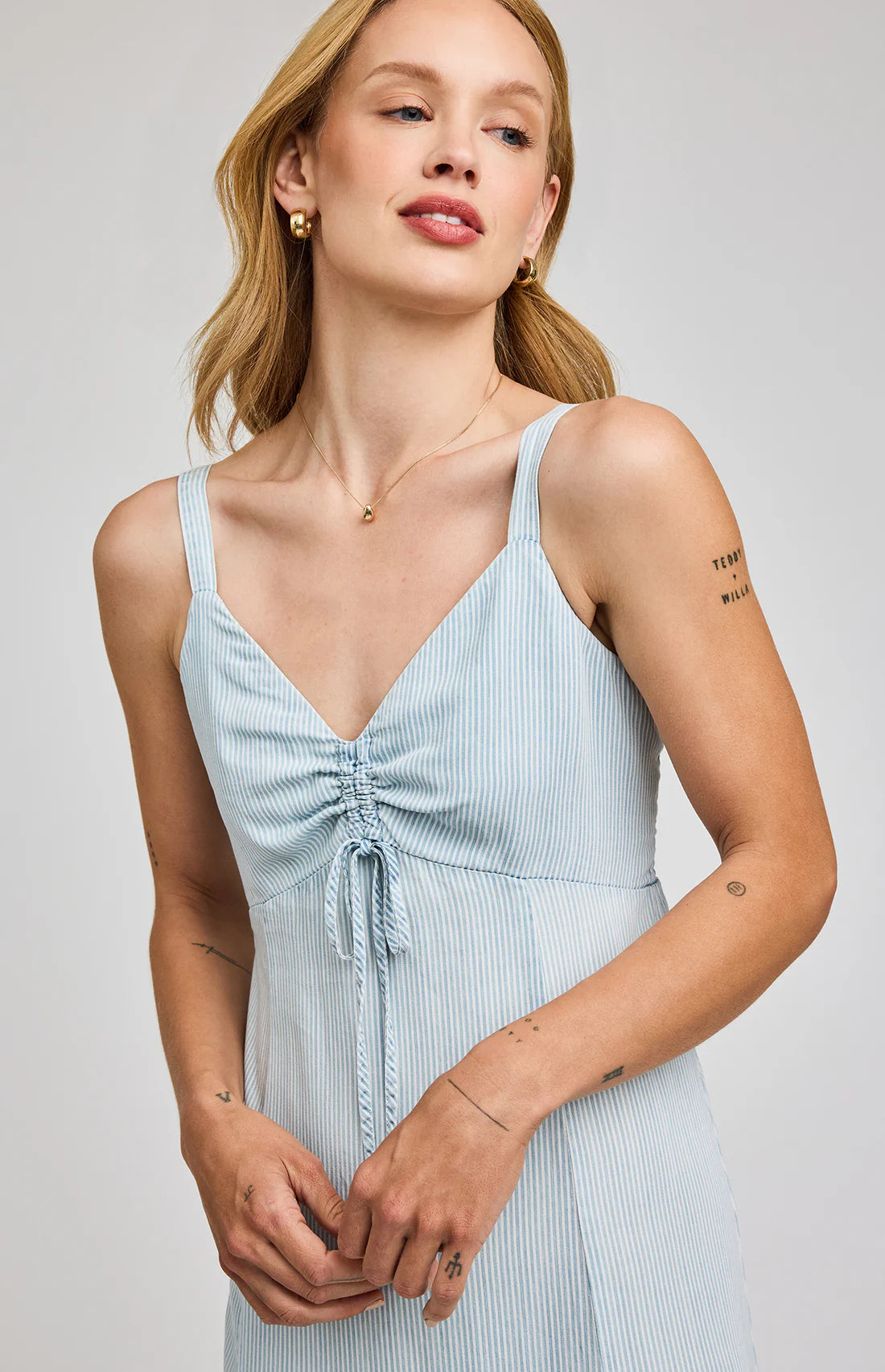 GF DRESS FRONT SLIT