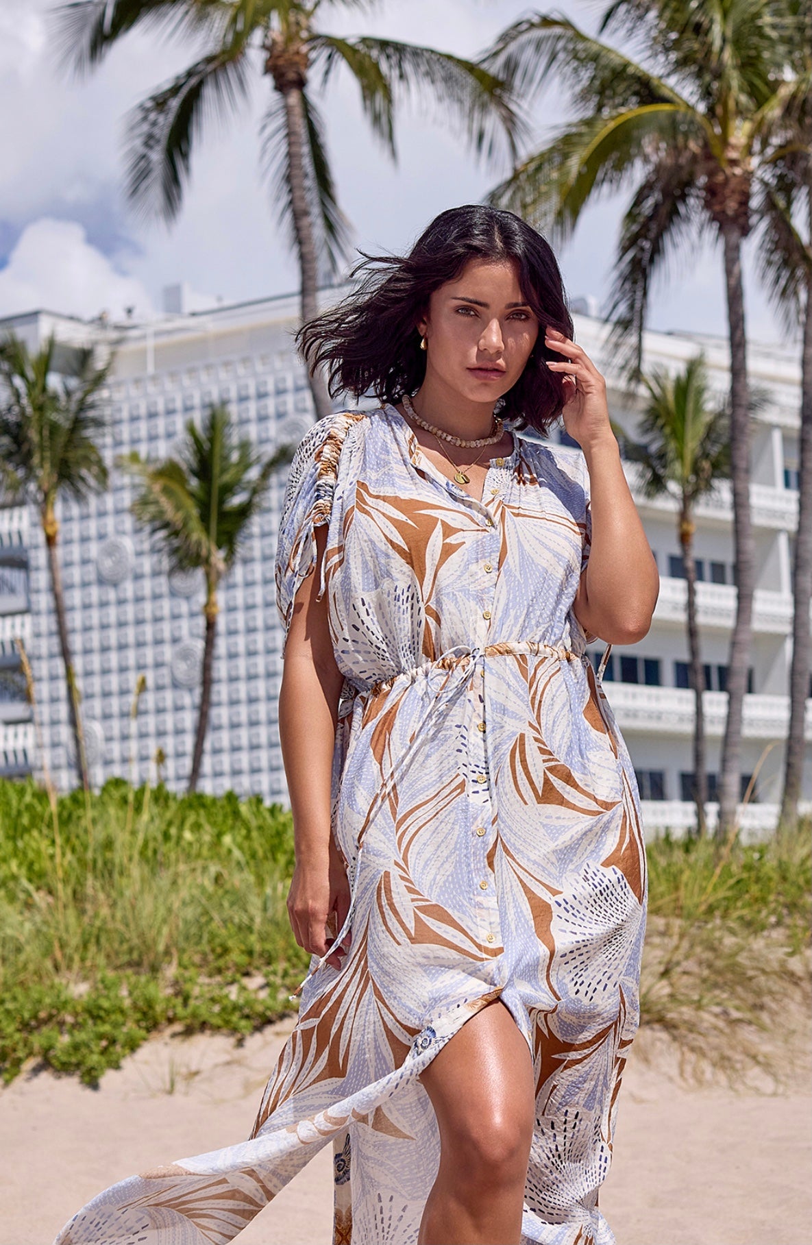 TRIBAL MAXI DRESS