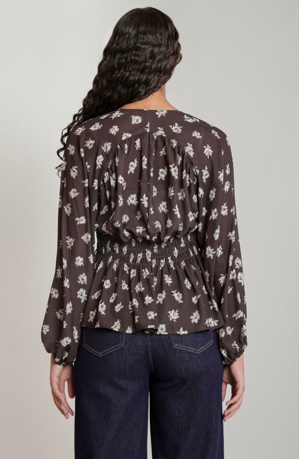 DEX BLOUSE SMOCKED