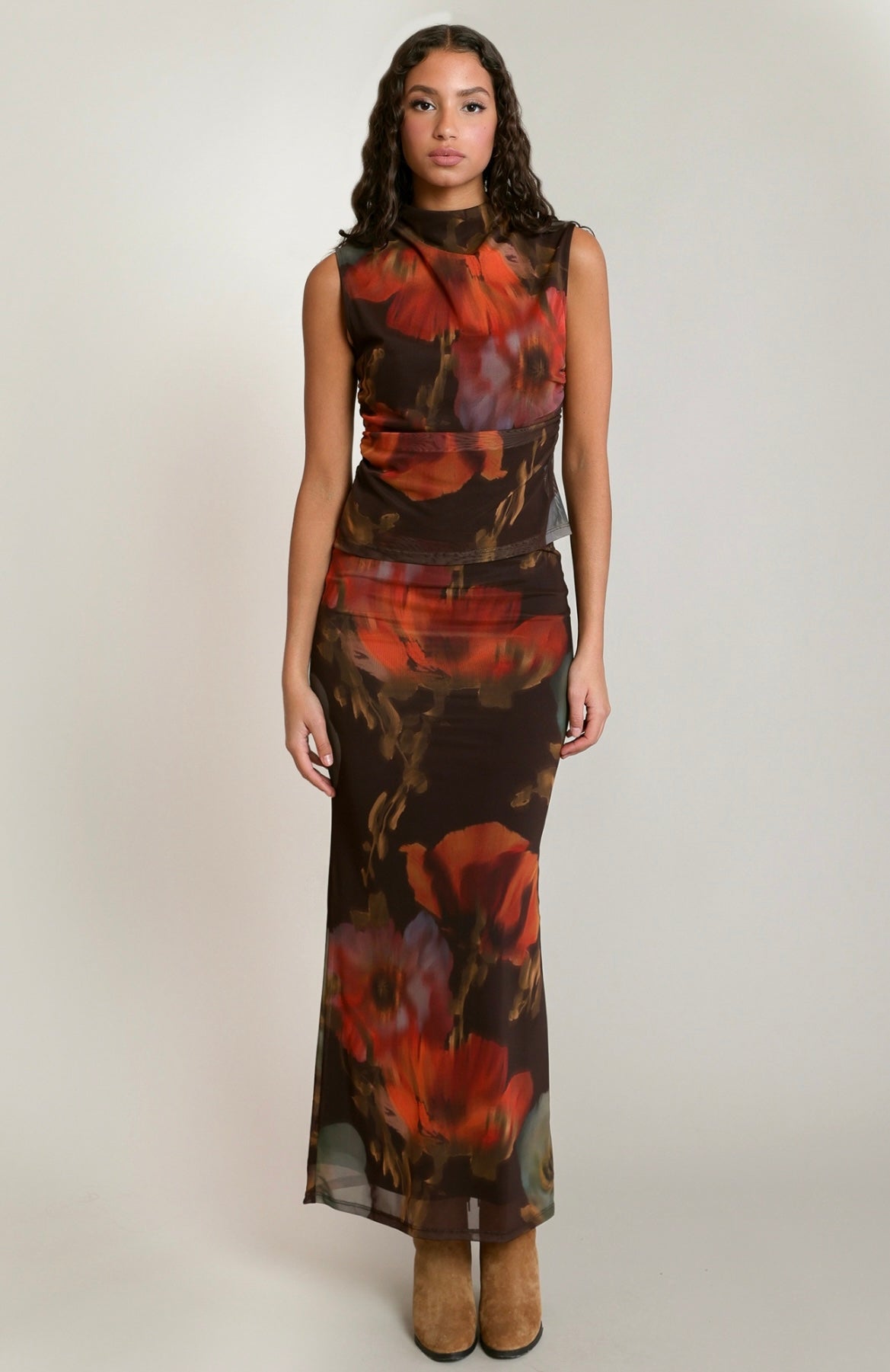 DEX SKIRT MESH OVERLAY