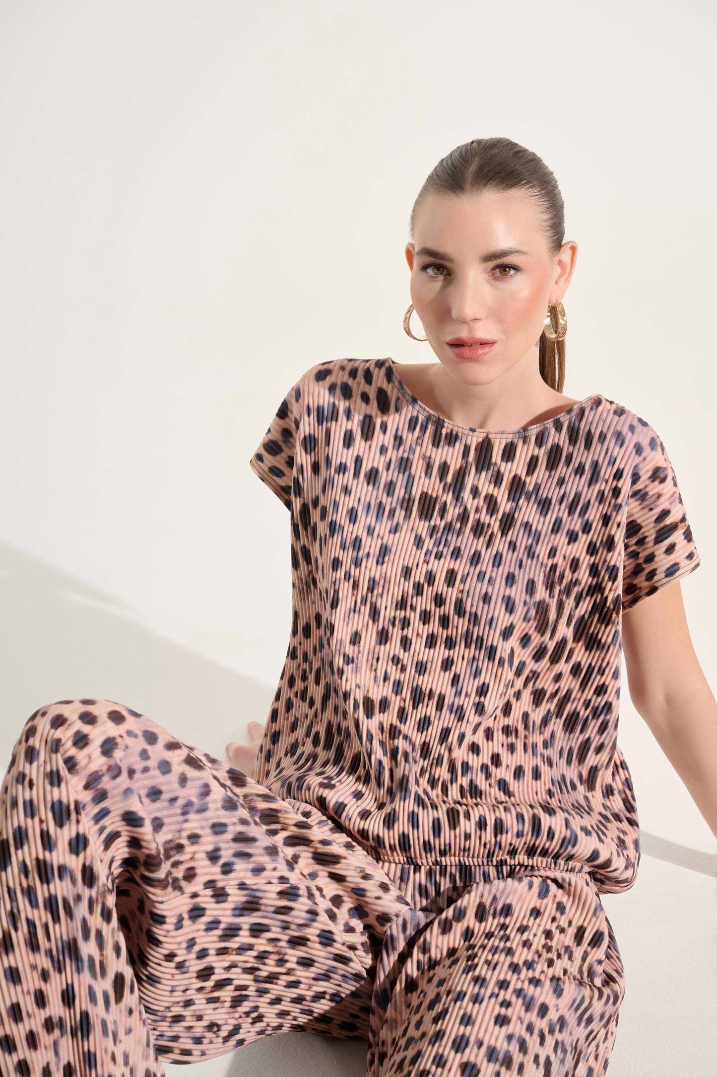 JOSEPH R TOP ELASTIC HEM