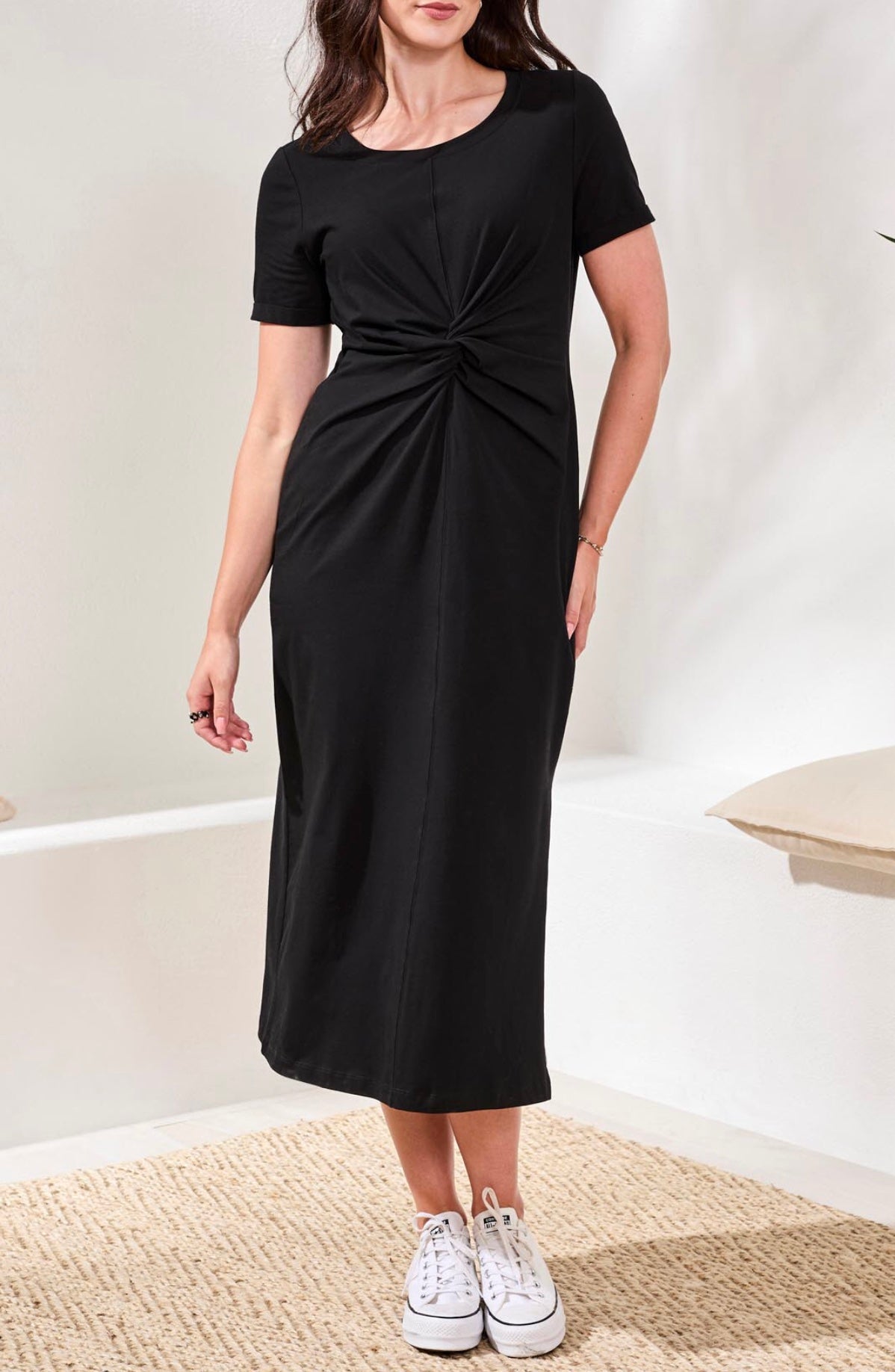 TRIBAL DRESS FRONT TWIST