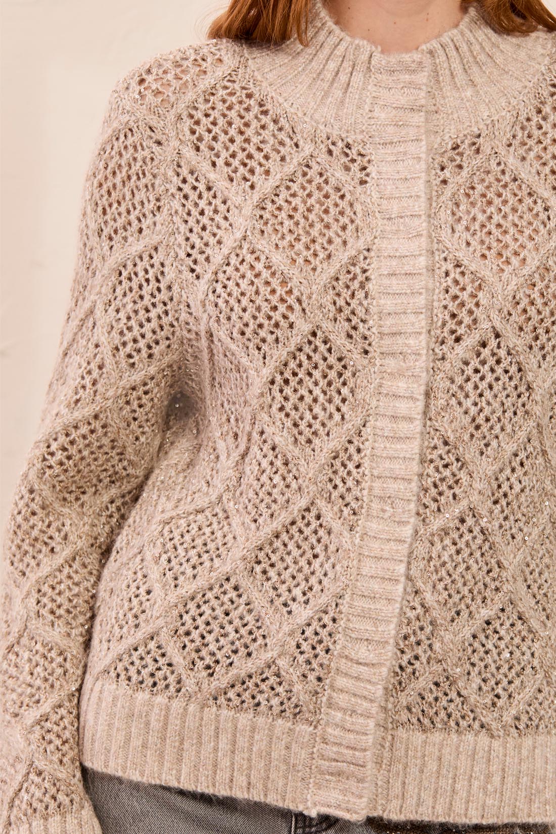 TRIBAL SWEATER CARDIGAN
