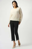 JOSEPH R JEANS EMBELLISHED HEM