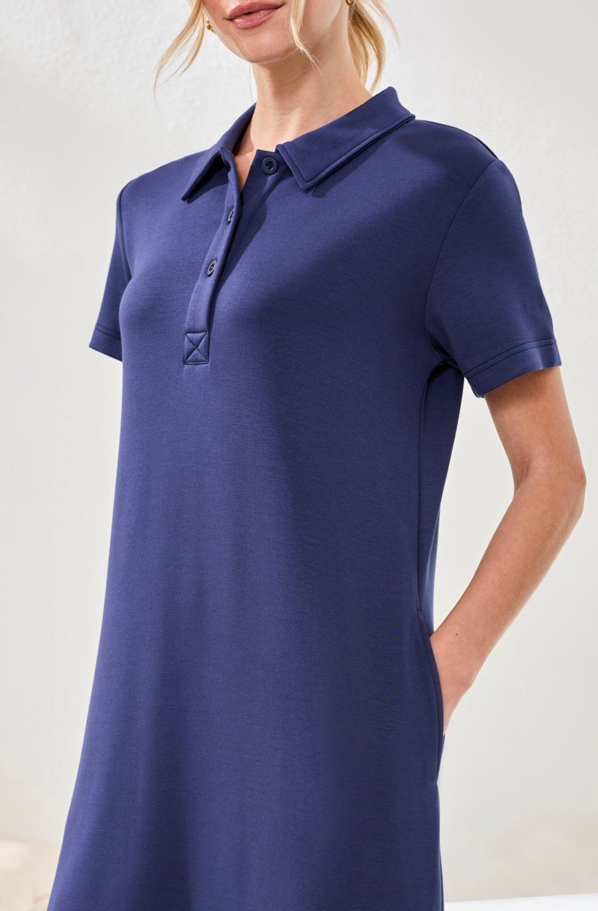 TRIBAL POLO DRESS