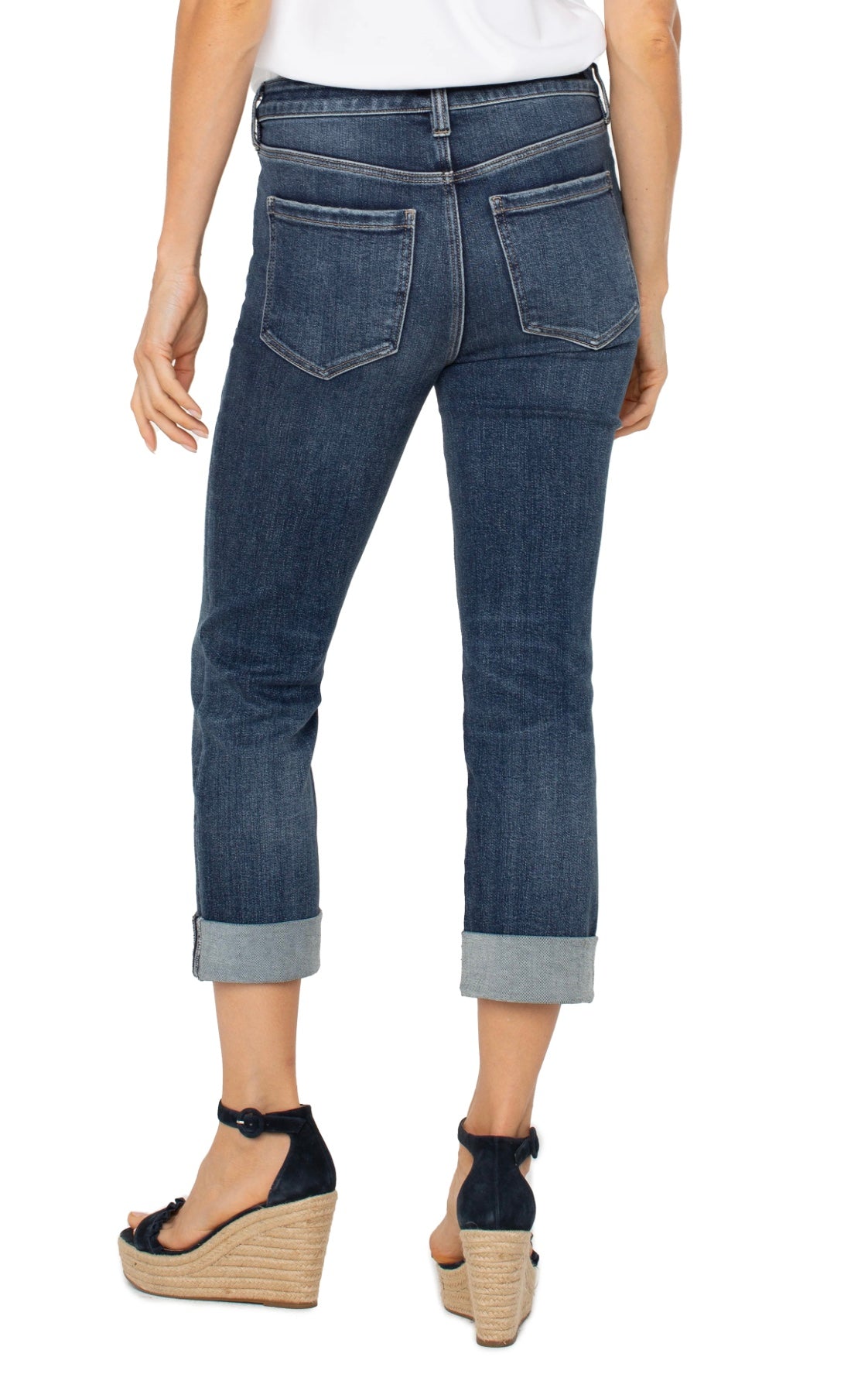 LIVERPOOL CROP SKINNY JEANS