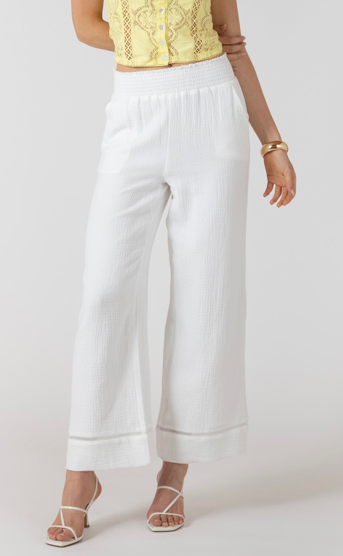 DEX PANT LACE TRIM