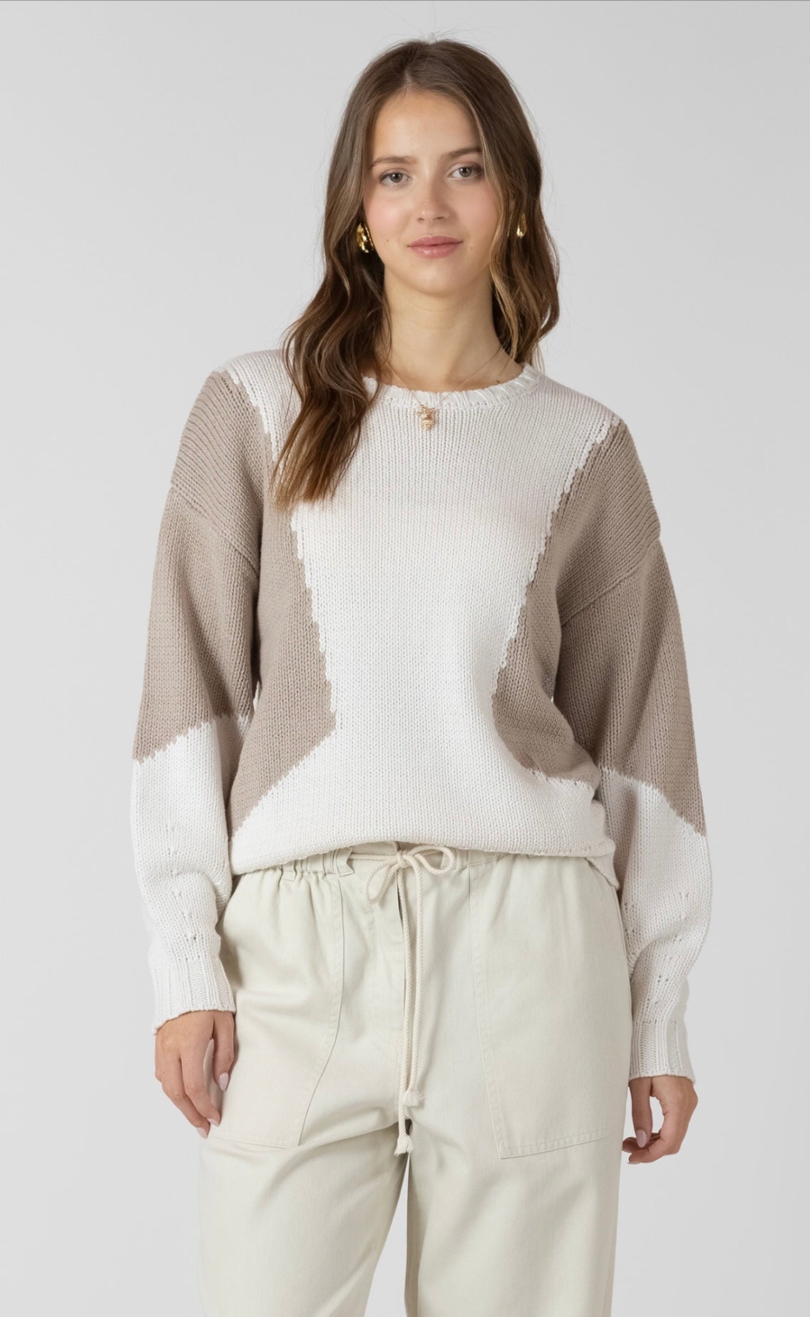 DEX SWEATER COLOR BLOCK