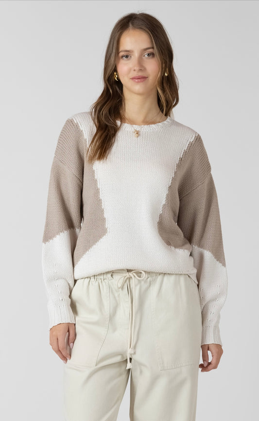 DEX SWEATER COLOR BLOCK