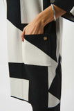 JOSEPH R COLOUR BLOCK CARDIGAN