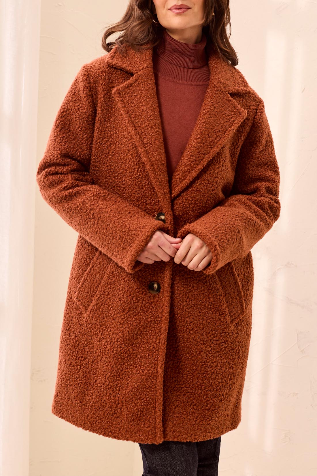 TRIBAL OUTERWEAR SINGLE BREAST