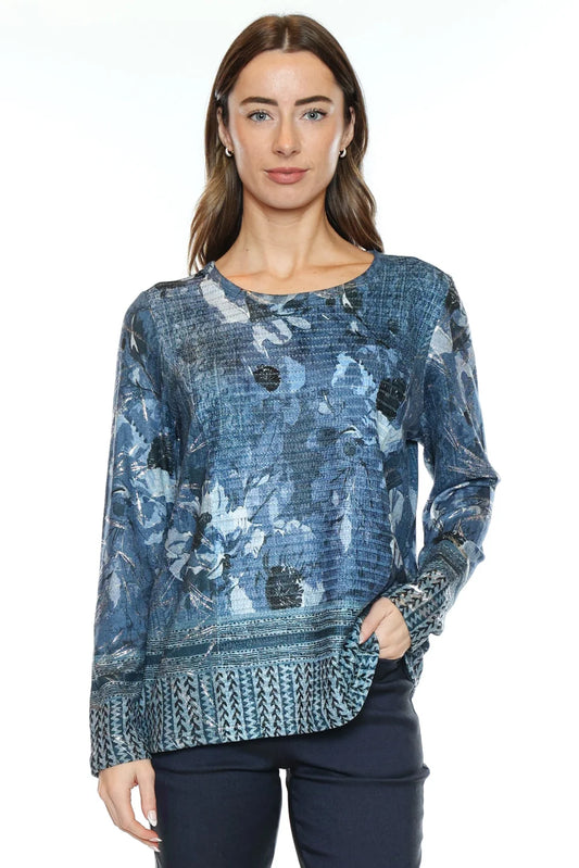 PAPA TOP CHENILLE FRONT