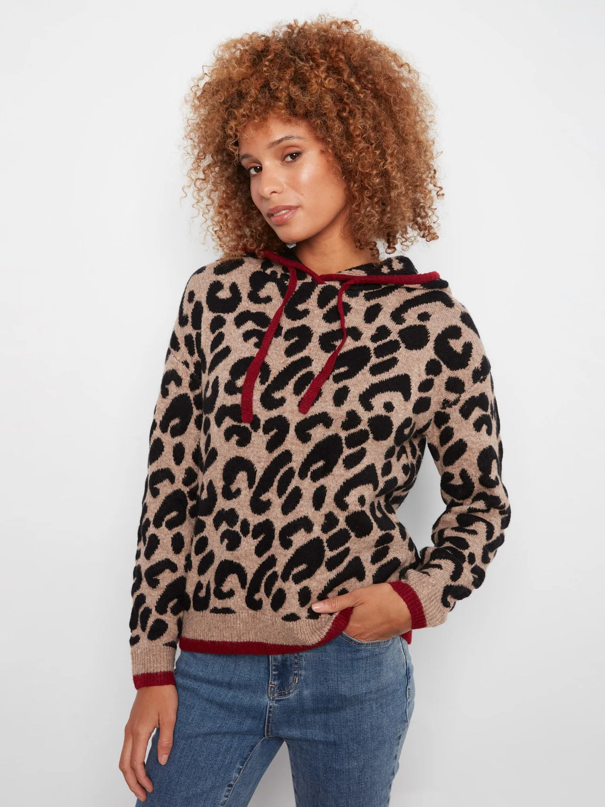 CHAR SWEATER HOOD KNIT